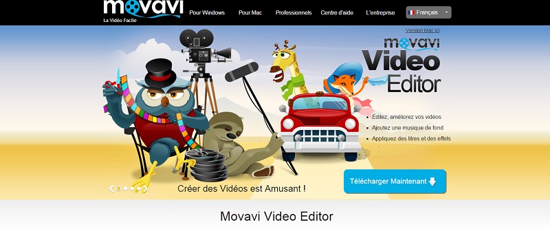 Movavi Video Editor est un éditeur de vidéo peu cher mais performant